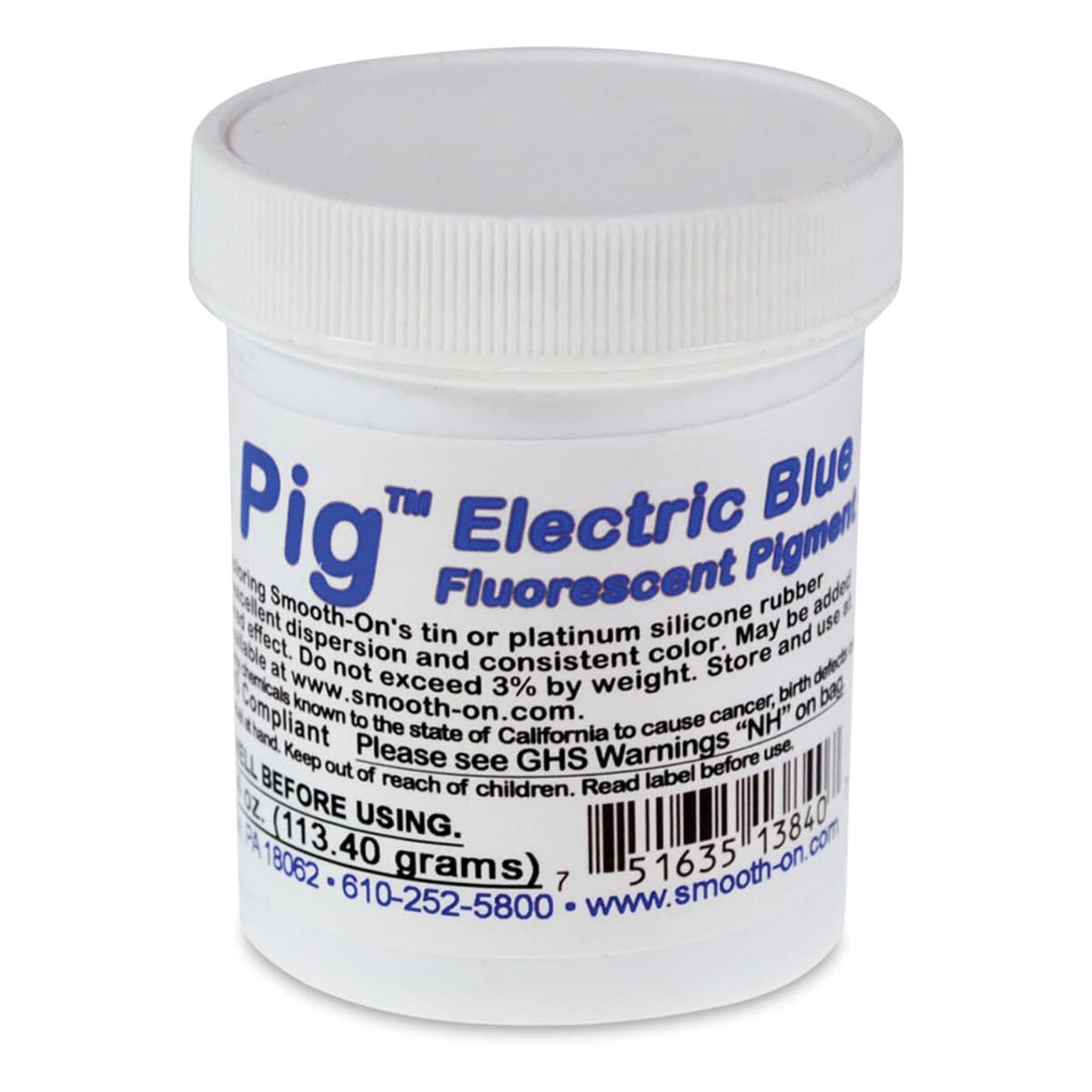 Smooth-On Silc Pig Silicone Color Pigment - Electric Blue, 4 oz